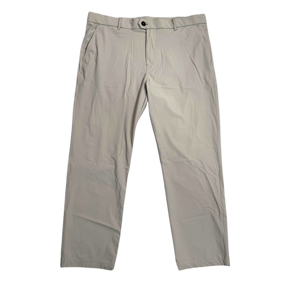 Greyson Montauk Golf Pants Mens 38x32 Tan Beige Performance Stretch Business